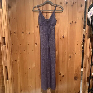 New VIX marine maxi sparkle dress